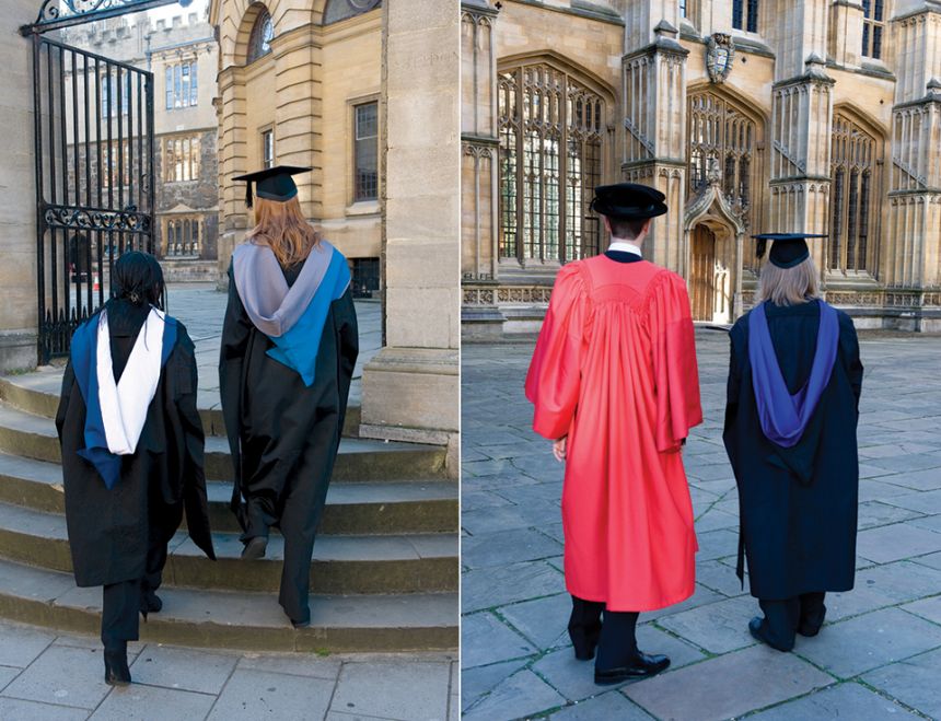 Oxford shop doctoral gown